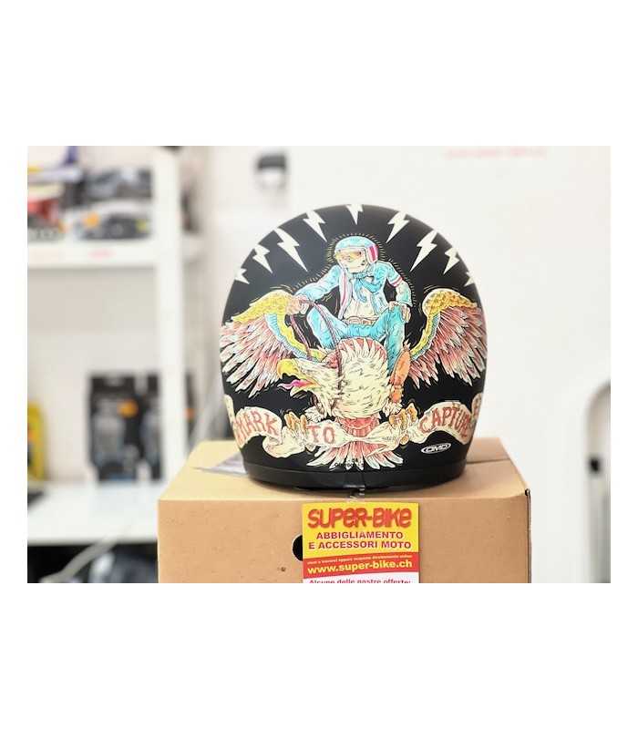 Helm jet DMD Retro Eagle