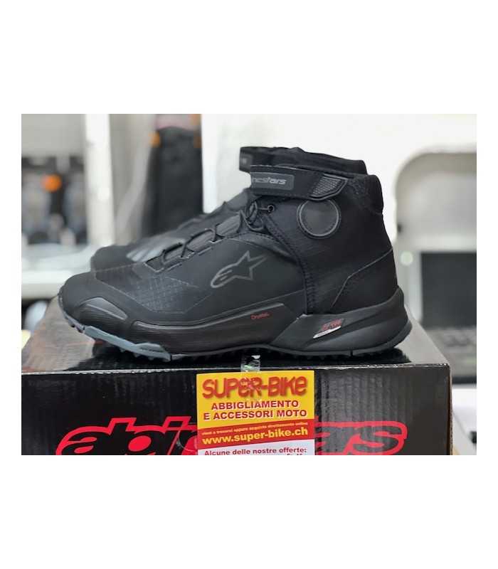 Chaussures moto Alpinestars CR-X Drystar noir
