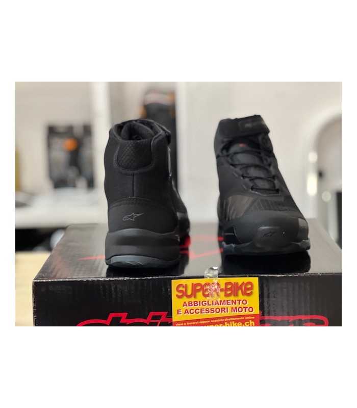 Alpinestars CR-X Motorradschuhe Drystar schwarz