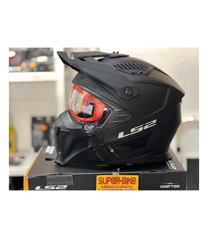 Helm LS2 OF606 Drifter schwarz matt