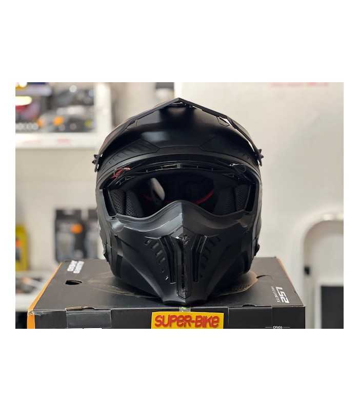 LS2 OF606 Drifter black matt helmet