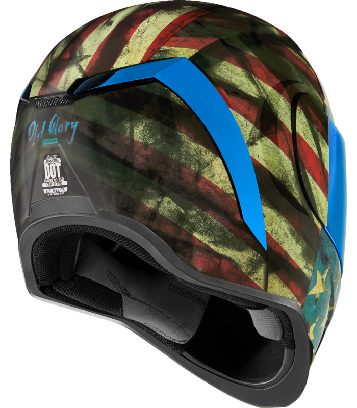 Casque Icon Airform Old Glory