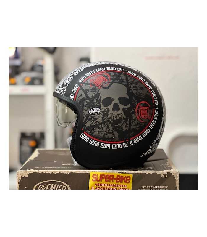 Premier Vintage Evo SK9 BM Jet Helm