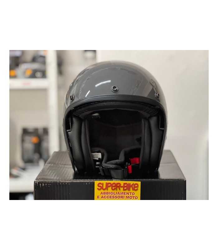 Casco jet Scorpion Belfast Evo grigio nardo