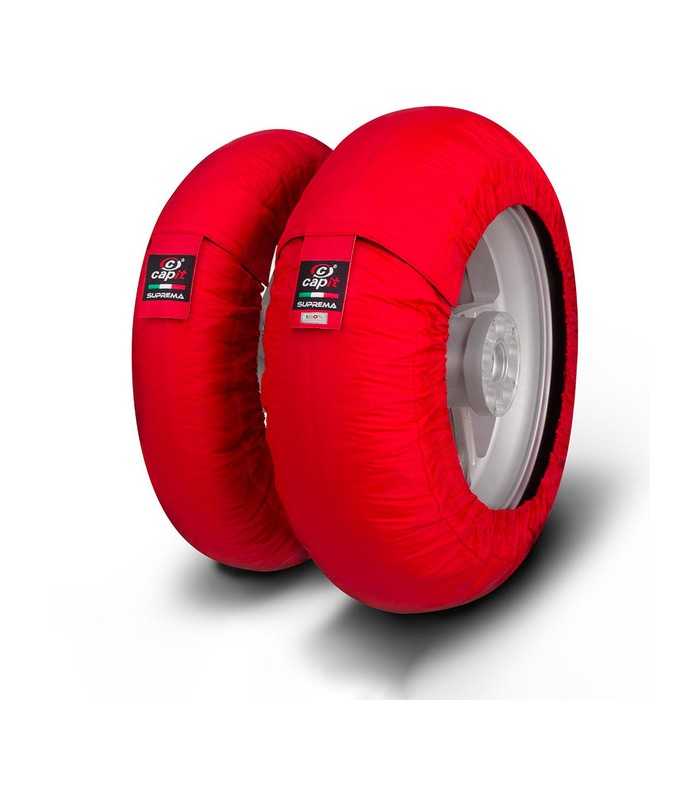CAPIT TERMOCOPERTE MOTO SUPREMA SPINA m/l rosso