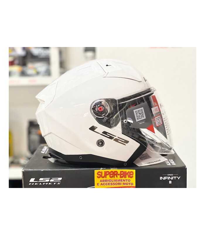 Casque jet LS2 OF603 Infinity 2 blanc
