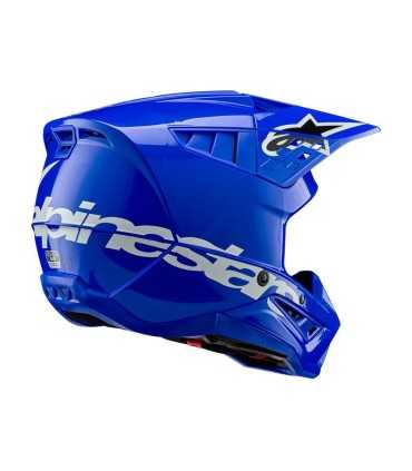 Alpinestars SM5 Corp blue cross helmet