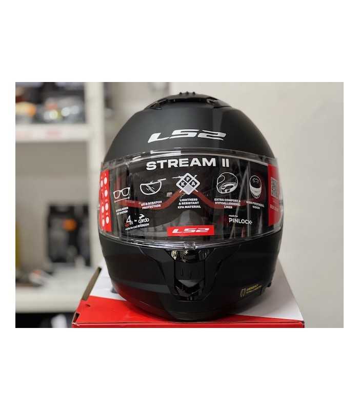 Casco LS2 FF808 Stream 2 nero opaco