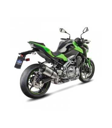 Leovince Kawasaki Z 900 35/70 KW (2018-25) Factory S Inox Slip-On Endcap Carbon