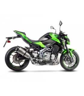 Scarico moto Leovince Kawasaki Z 900 35/70 KW (2018-25) Factory S Inox Slip-On Endcap Carbon