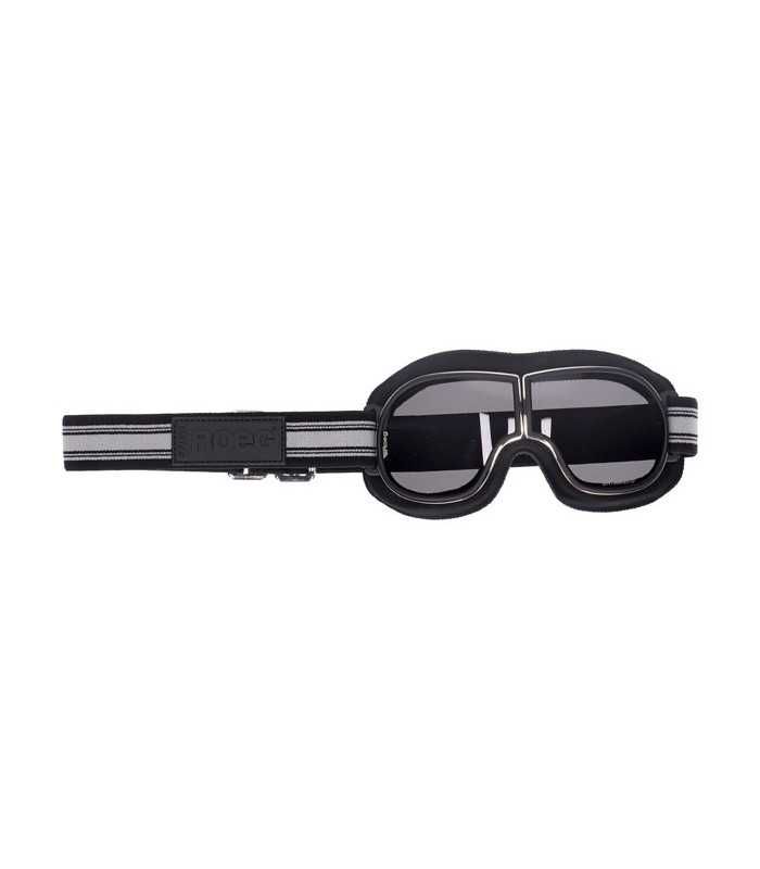 ROEG JETTSON GREY STRIPES GOGGLE BLACK AND STRIPED STRAP