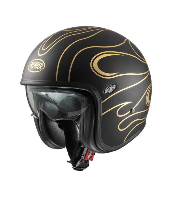 Premier Vintage FR gold Chromed helmet (57cm)