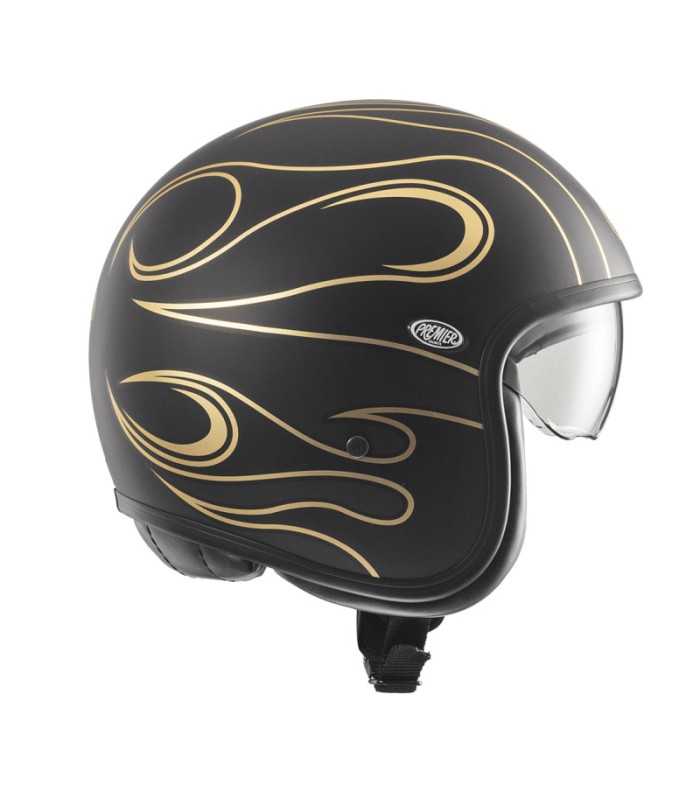 Premier Vintage FR gold Chromed helmet (57cm)