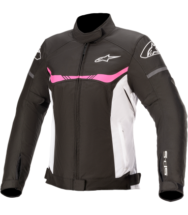 Motorrad damenjacke Alpinestars T-SPS WP schwarz pink