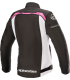 Motorrad damenjacke Alpinestars T-SPS WP schwarz pink