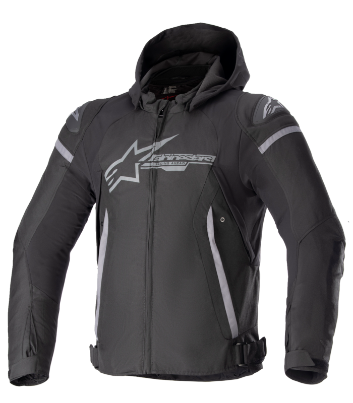 Veste moto Alpinestars Zaca wp noir