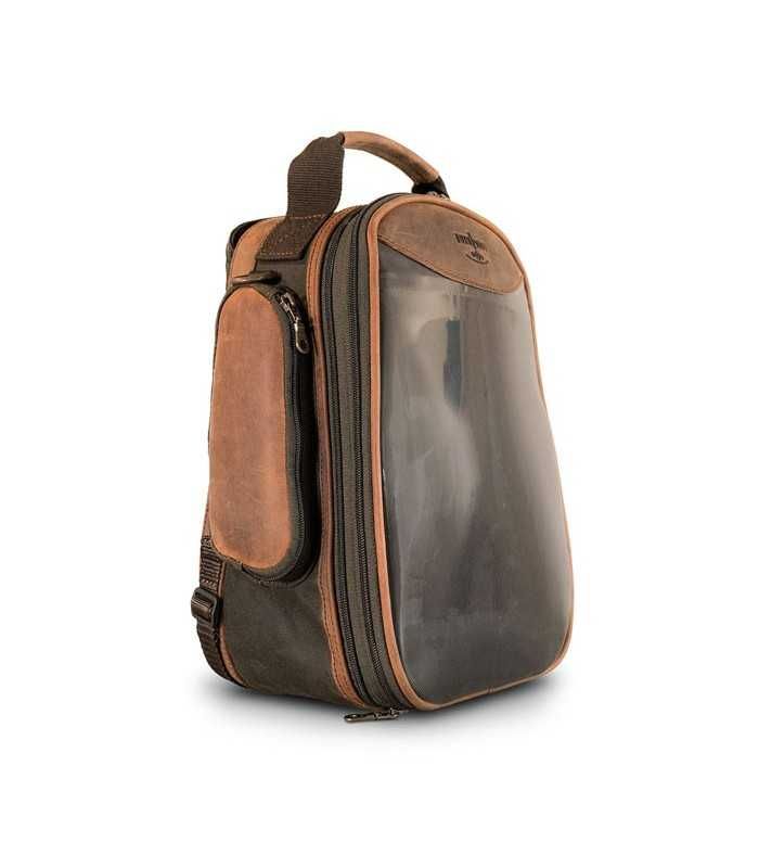 LONGRIDE HERITAGE WAXED CANVAS TANK BAG kaki