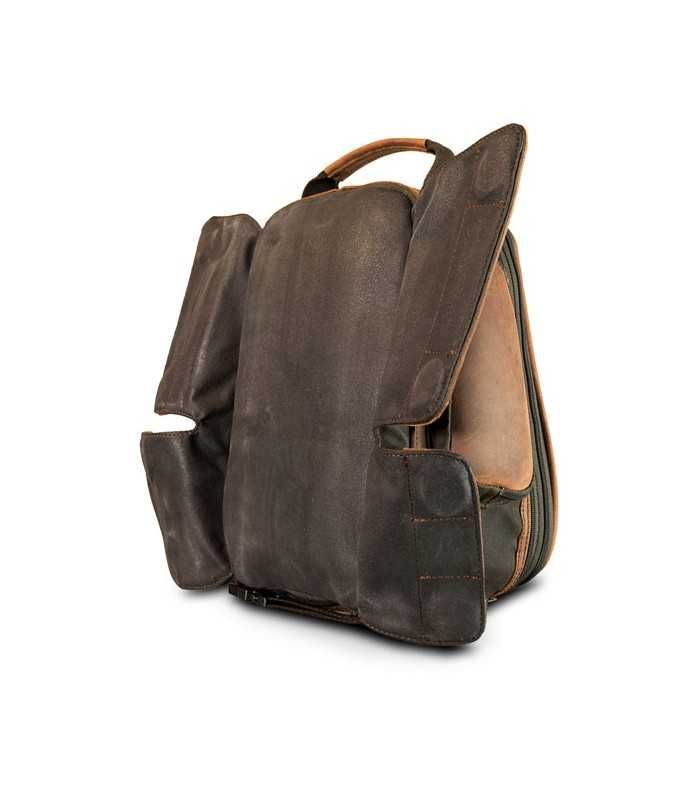 LONGRIDE HERITAGE WAXED CANVAS TANK BAG kaki