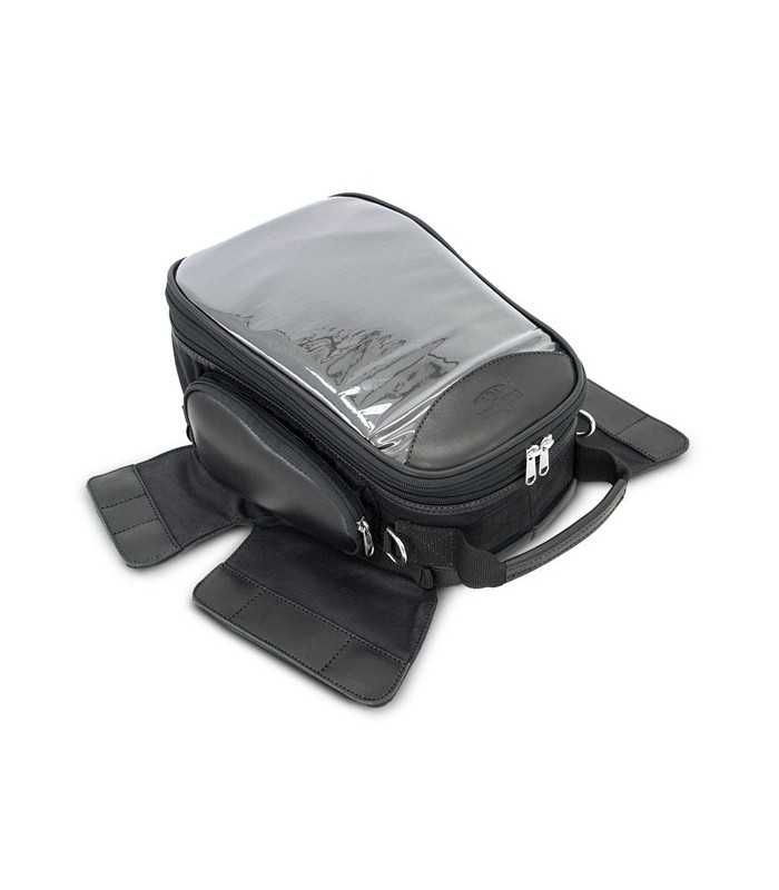 LONGRIDE HERITAGE WAXED CANVAS TANK BAG black