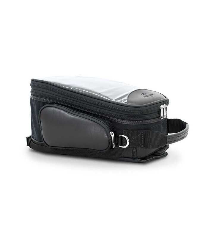 LONGRIDE HERITAGE WAXED CANVAS TANK BAG noir