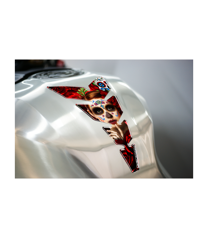 ONEDESIGN UNIVERSAL TANK PAD MOON MEX RED WOMAN