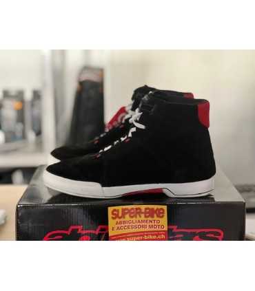 Scarpe moto Alpinestars Chrome nere bianche