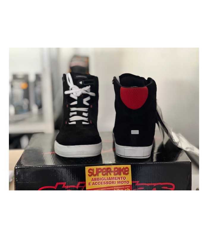 Scarpe moto Alpinestars Chrome nere bianche