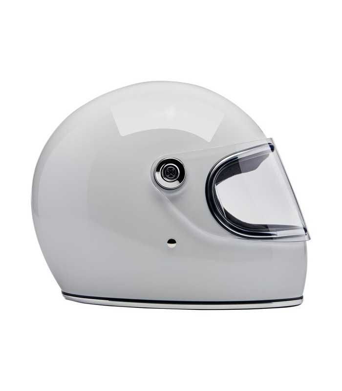 Casque Biltwell Gringo S gloss blanc