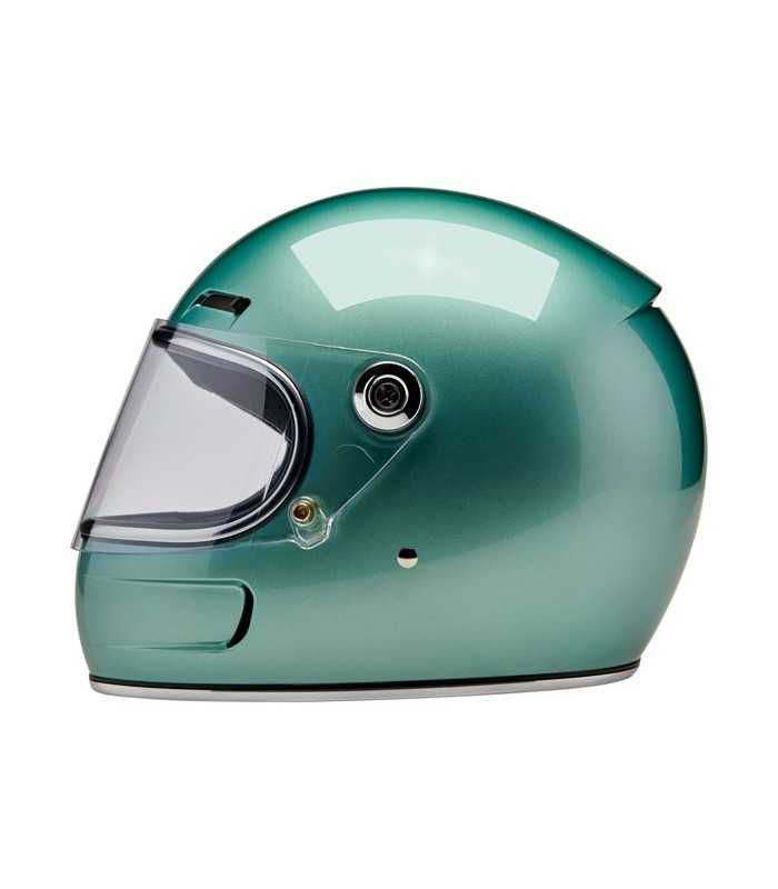 Biltwell Gringo SV metallic sea foam helmet