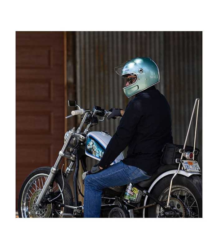 Casque Biltwell Gringo SV metallic sea foam