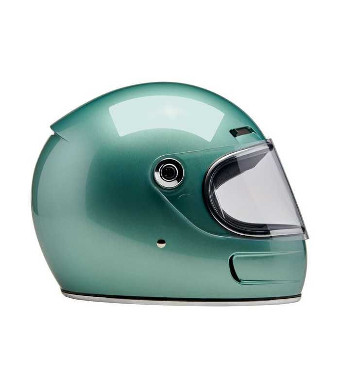 Biltwell Gringo SV metallic sea foam helmet