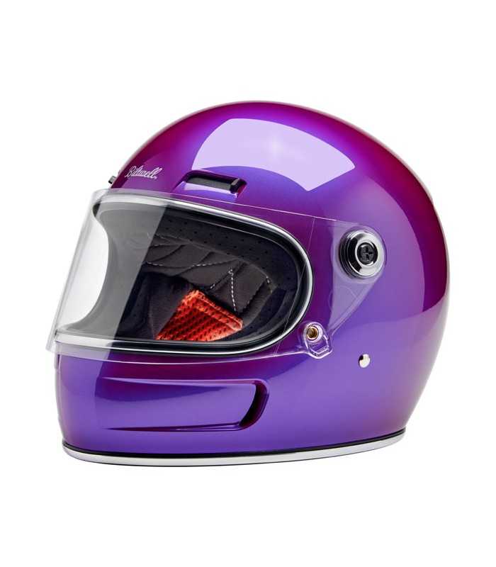 Biltwell Gringo SV metallic grape helmet