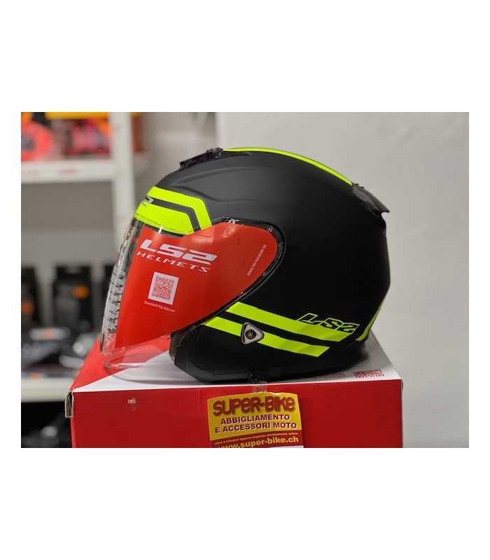 LS2 Infinity OF521 Hyper Titanium gelb