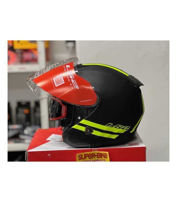 LS2 Infinity OF521 Hyper Titanium gelb