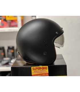 Helm jet Scorpion Belfast Evo Luxe schwarz matt