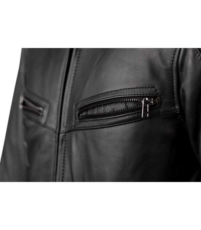 Rst Roadster 3 leder jacke schwarz