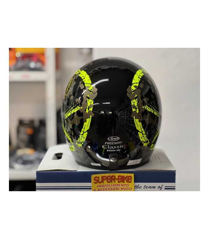 Arai Freeway Classic Comet green Jet Helm