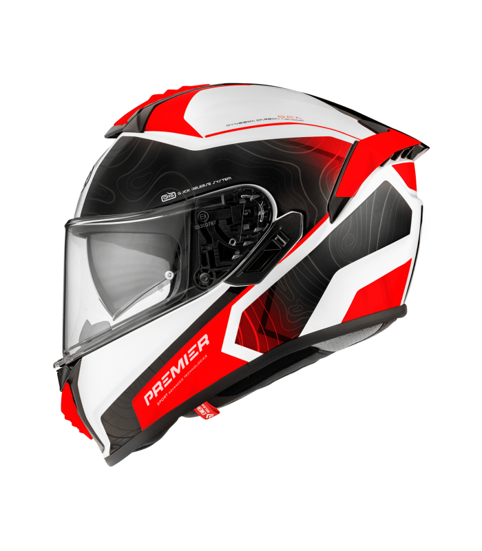 Premier Evoluzione DK 2 BM red helmet