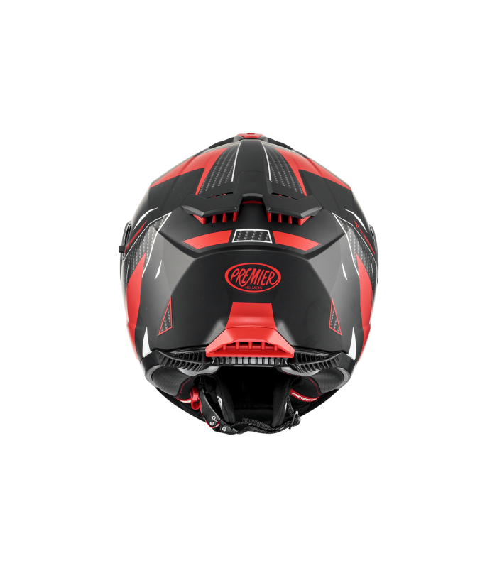 Premier Typhoon RS 92 BM black red matt helmet