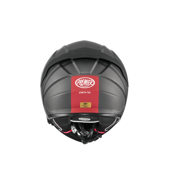 Helm Premier Devil PH 17 BM schwarz grau