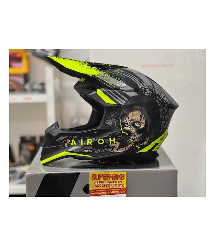 Airoh Wraaap Darkness matt helmet