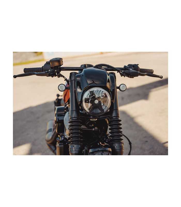 Cult-Werk HEADLAMP MASK NRS STYLE GLOSS BLACK Nightster RH950 (2022-23)