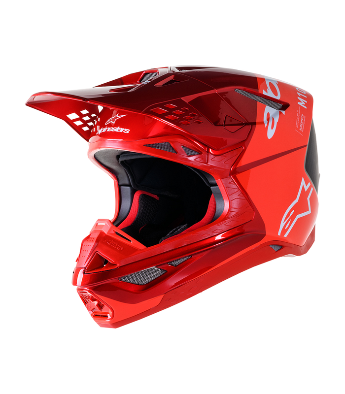 Cross Helm Alpinestars Supertech M10 Flood rot