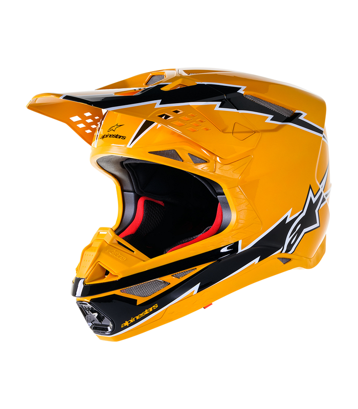 Cross Helm Alpinestars Supertech M10 Ampress gelb