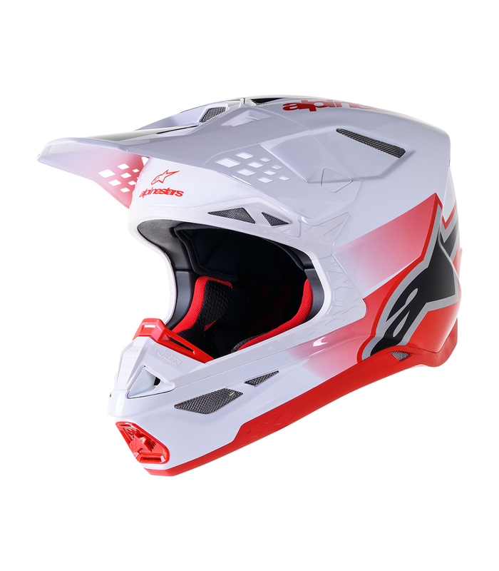 Cross Helm Alpinestars Supertech M10 Unit rot