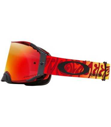 Oakley Airbrake MX Goggle TLD Trippy Red écran Prizm MX Torch