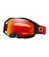 Oakley Airbrake MX Goggle Red Flow Prizm MX Torch Lens