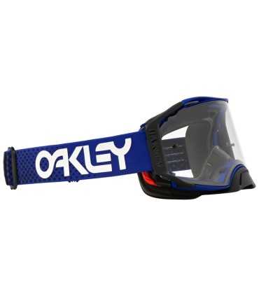 Oakley Airbrake MX Goggle Moto Blue B1B Clear Lens