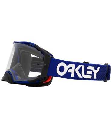 Oakley Airbrake MX Goggle Moto Blue B1B Clear Lens