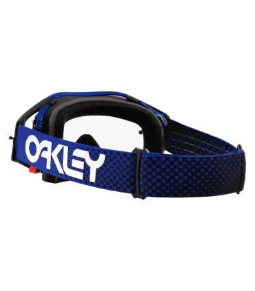 Oakley Airbrake MX Goggle Moto Blue B1B Clear Lens